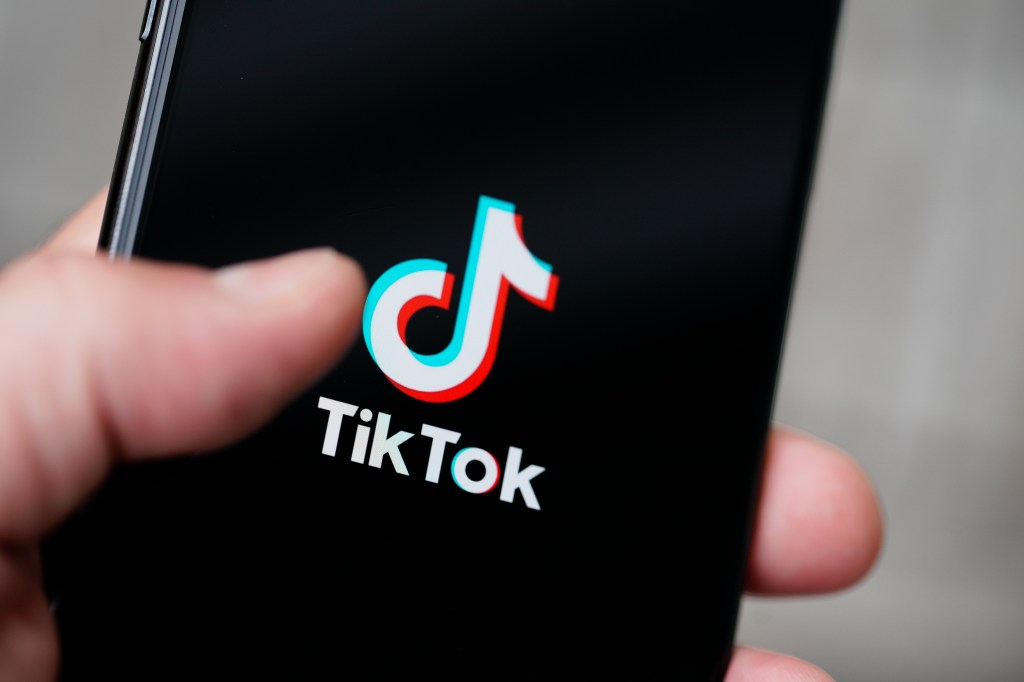 The proximity of TikTok on a mobile phone.